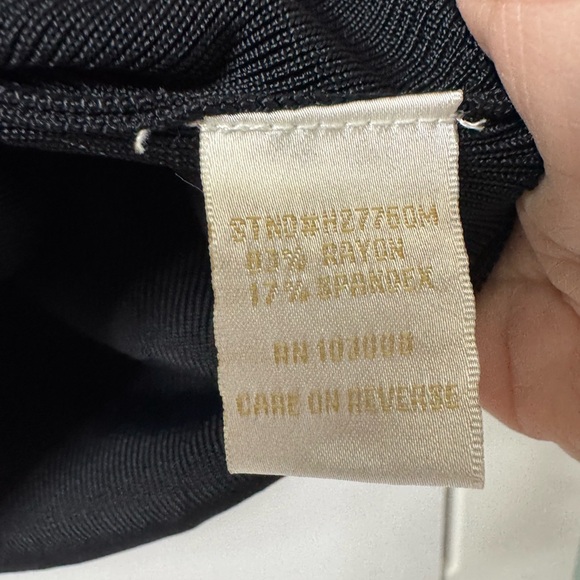 YUKA TANK S Black Jeweled V Neck Adj Straps NWOT - Picture 11 of 11